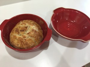 Dutch Oven with Loaf
